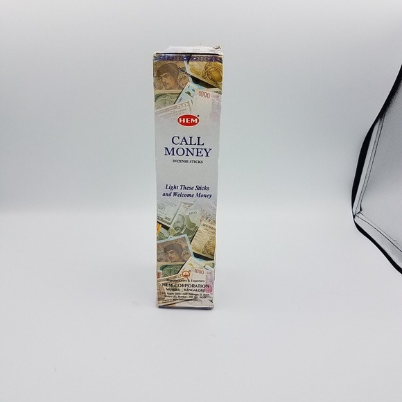 Hem CALL‎ MONEY Incense Sticks 6 Packs of 20 Sticks Each Assorted Frangrances - Picture 6 of 7